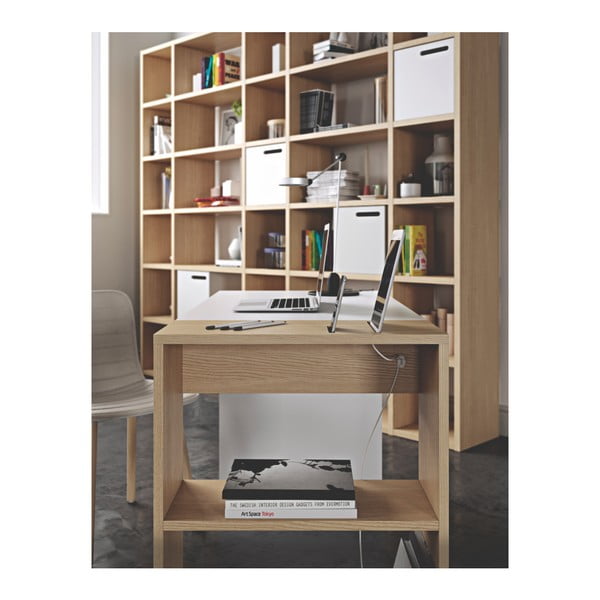 Етажерка за книги в дъб 255x224 cm Pombal - TemaHome-image-2