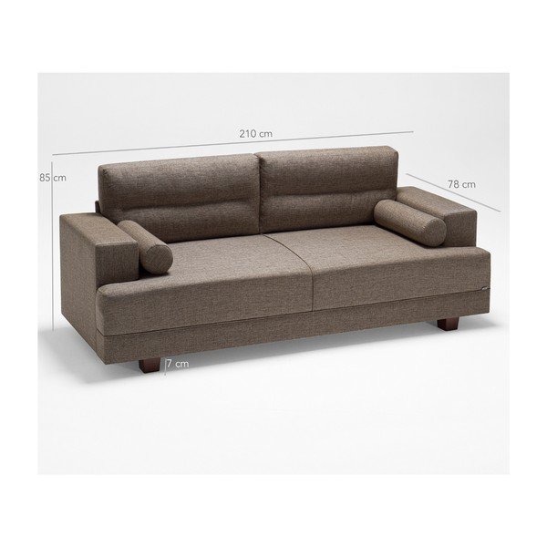 Браун диван Чарли - Balcab Home-image-1