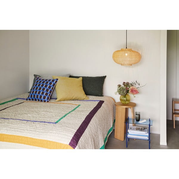 Странична масичка със стъклен плот Niche – Hübsch-image-2