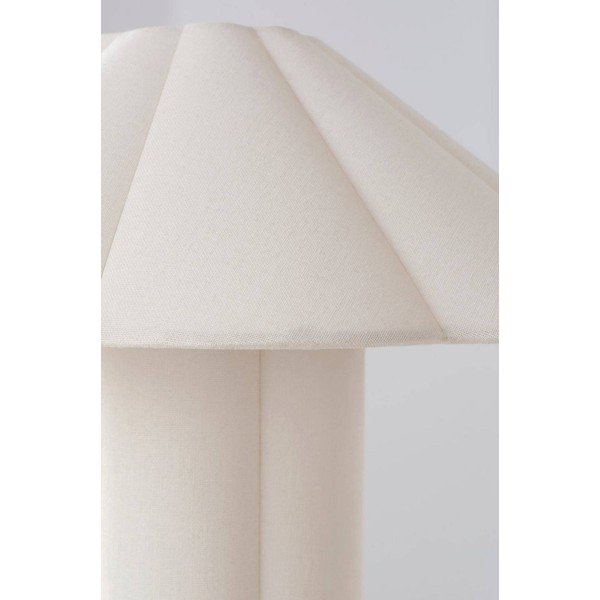 Кремава ленена настолна лампа (височина 38 cm) Gerd – Jotex-image-3