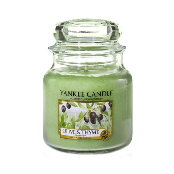 Свещ с аромат на маслина и мащерка, време на горене 65 - 90 часа Olive & Thyme - Yankee Candle