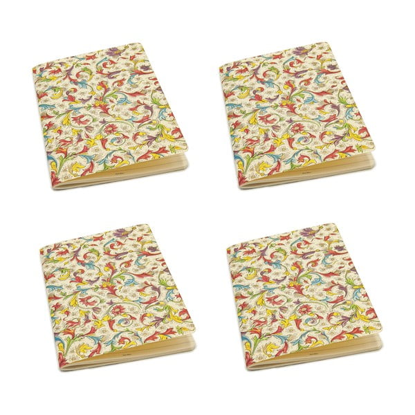 Тетрадки в комплект от 4 бр. 192 страници A6 Florentia – Kartos-image-2