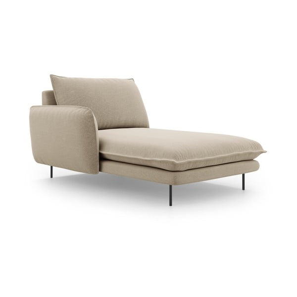 Бежов шезлонг, ляв ъгъл Vienna - Cosmopolitan Design-image-2
