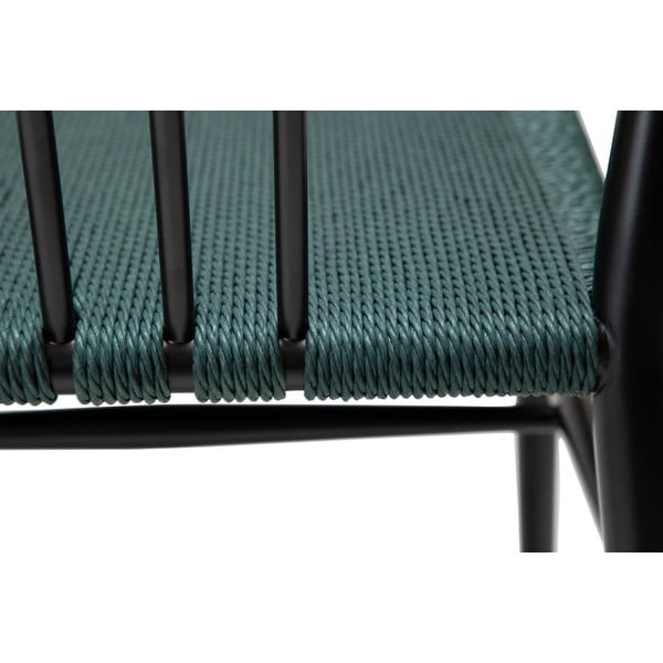 Черно-тюркоазен стол за хранене Sava - DAN-FORM Denmark-image-1