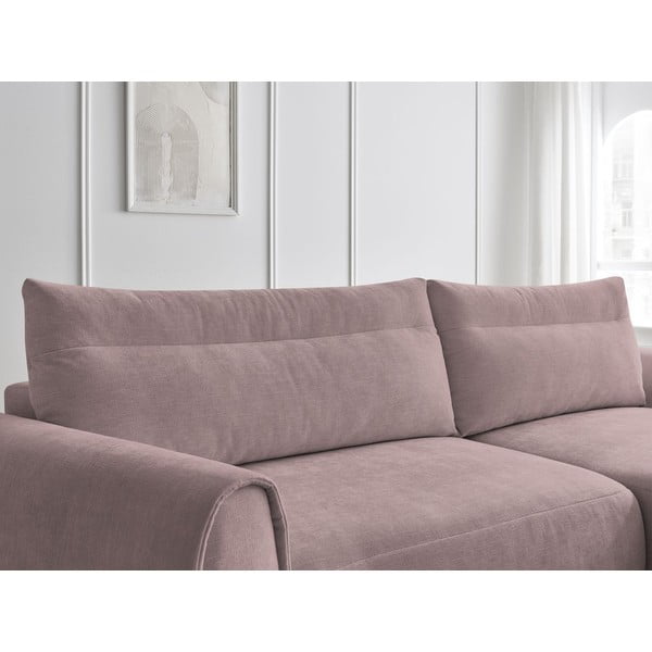 Светлорозов ъглов диван Aden – Bobochic Paris-image-4