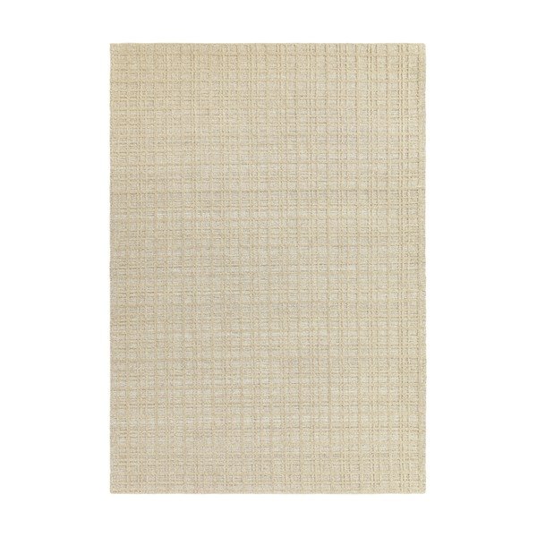 Кремав ръчно изработен килим със смес от вълна 160x230 cm Thatch Sand – Asiatic Carpets