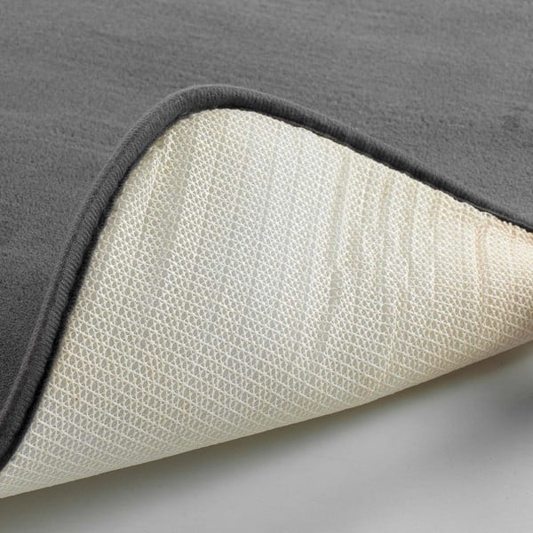 Антрацитен килим за баня WC 45x45 cm Vitamine – douceur d'intérieur-image-4