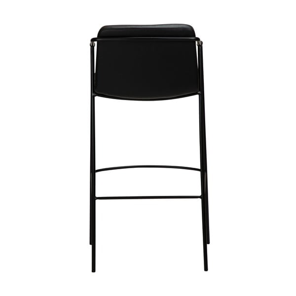 Черен бар стол от изкуствена кожа, височина 105 cm Boto - DAN-FORM Denmark-image-2