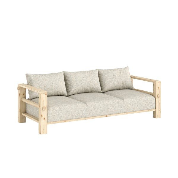 Светлосив диван 225 cm Bare – Karup
