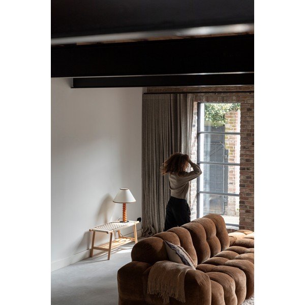 Пейка от масивно дърво в светло естествен цвят Kintaro – Dutchbone-image-4