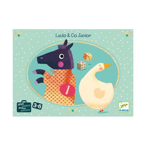 Настолна игра Nomad Ludo & Co Junior - Djeco-image-2