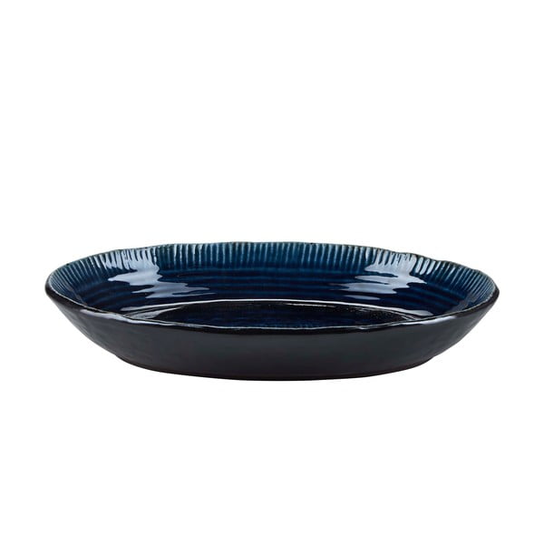 Синя керамична чиния , ø 18,5 cm Birch - Bahne & CO