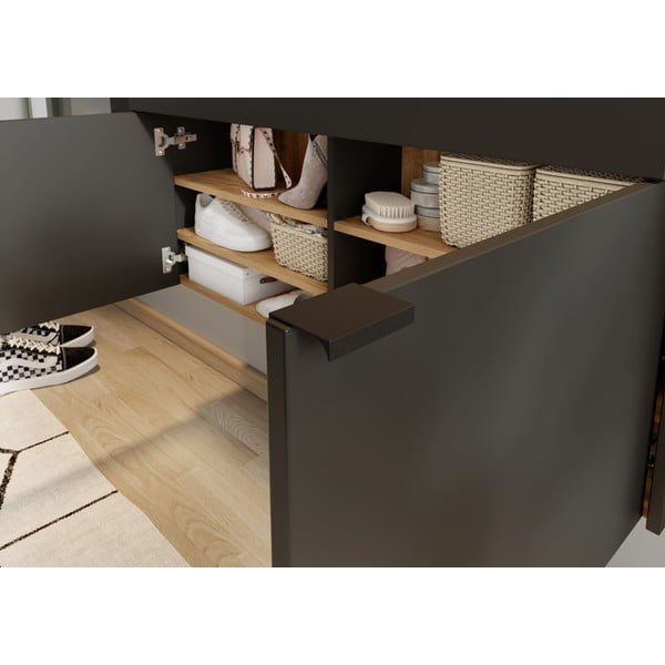 Комплект антрацит/натурален коридор Ameca - Germania-image-4