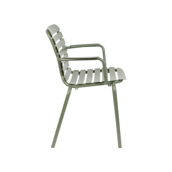 Светлозелени градински столове в комплект 2 бр. метални Vondel – Zuiver-image-3