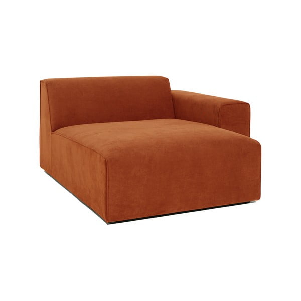Модул за оранжев велурен диван (десен ъгъл) Sting - Scandic-image-2