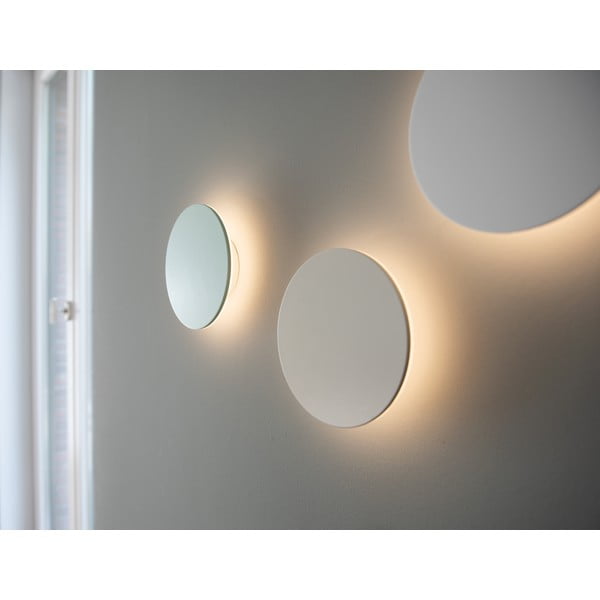 Светложълта LED лампа за стена с таймер/дистанционно управление на USB ø 19 cm Dot - Remember-image-3