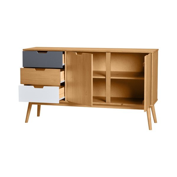 Скрин от масивна борова дървесина Cusco - Marckeric-image-4