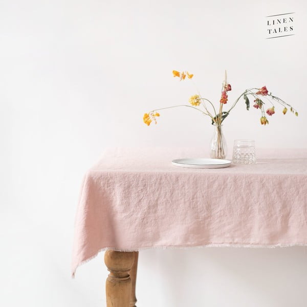 Ленена покривка за маса 140x140 cm - Linen Tales-image-2