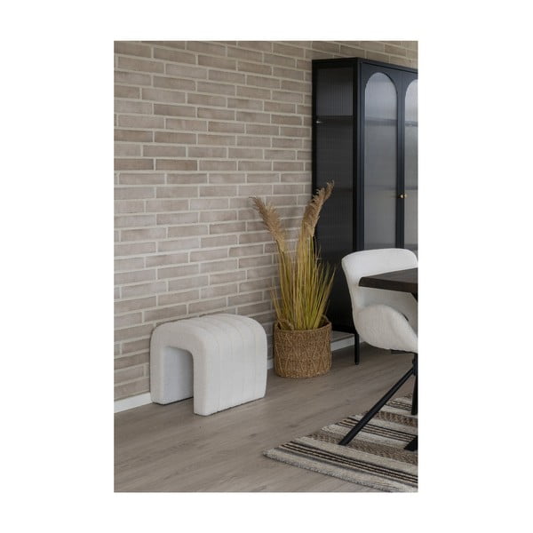 Бяла табуретка от букле Colma – House Nordic-image-3