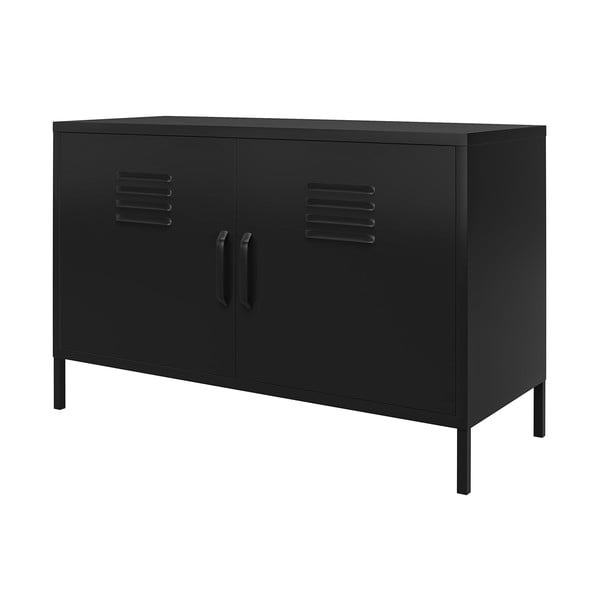 Черно метално шкафче 100x64x40 cm Mission District – Støraa-image-3