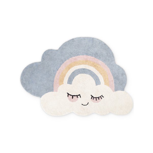 Кремав памучен детски килим подходящ за пране/ръчно изработен 140x200 cm Snuggle Nappi – Hanse Home