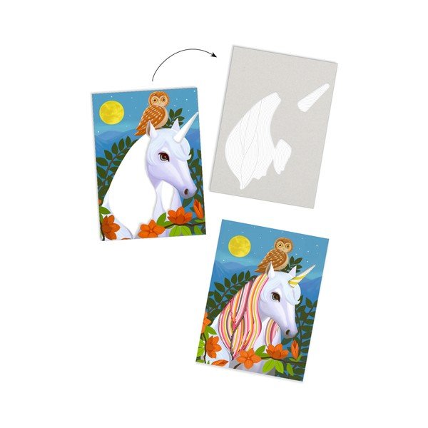 Творчески комплект Rainbow Unicorns - Djeco-image-2