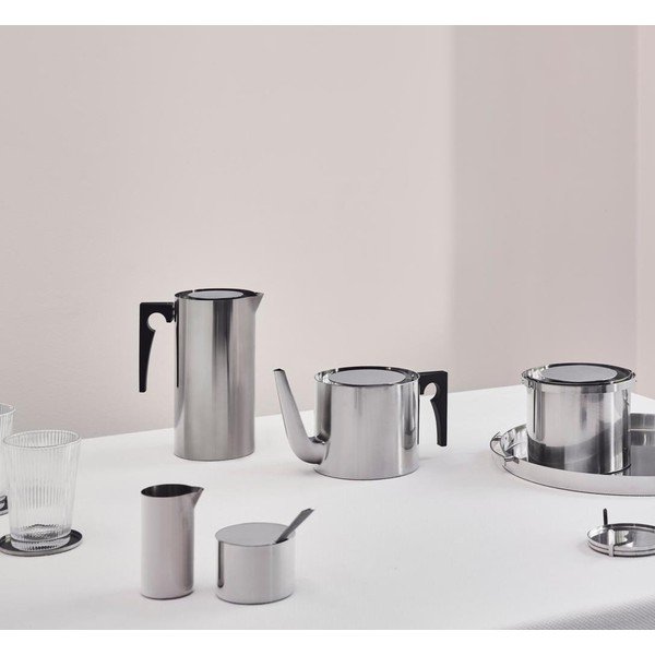 Чайник от неръждаема стомана в сребрист цвят 1,25 l Arne Jacobsen – Stelton-image-1