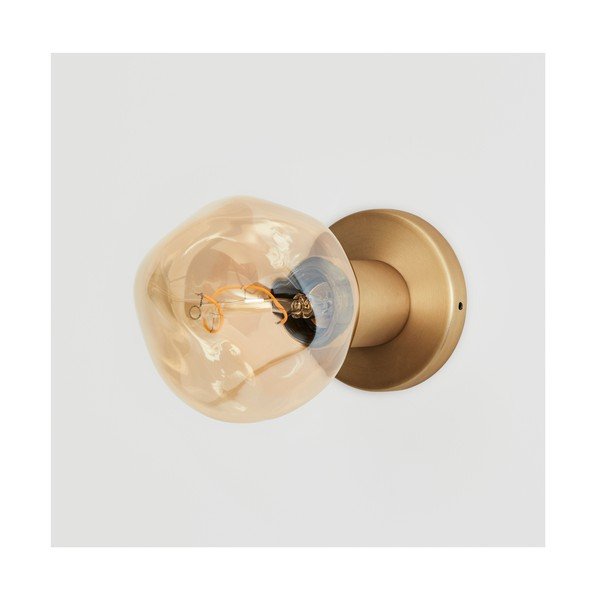 Затъмняваща се стенна лампа в бронзов цвят без абажур Lochan - tala-image-3