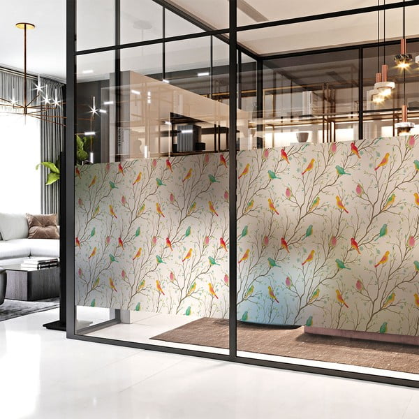 Стикер за прозорец 200x40 cm Birds in the Forest - Ambiance-image-2