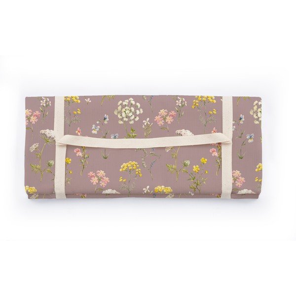 Одеяло за пикник Herbolarium, 130 x 170 cm Herbolarium Malva - Really Nice Things