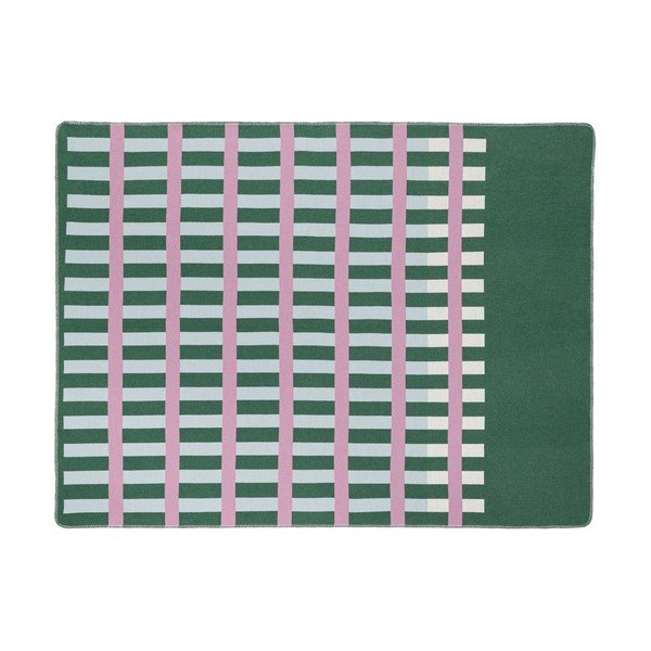 Зелено/розово одеяло 160x200 cm Onu – noo.ma