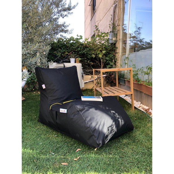 Черен градински чувал за сядане Daybed – Floriane Garden-image-3
