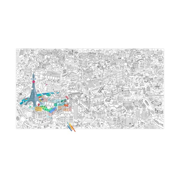 Omalovánka OMY Paris XXL, 180 x 100 cm-image-4
