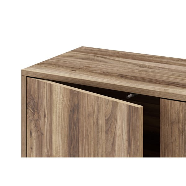 ТВ масичка от естествен орех 160x51 cm Laila - Marckeric-image-4