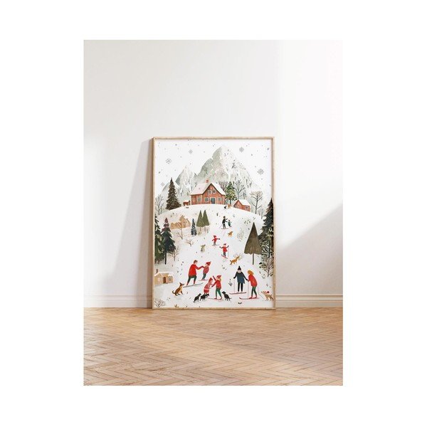 Печатна картина с включена рамка 30x40 cm – Wallity-image-1