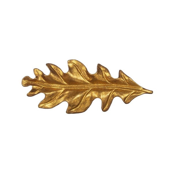 Калаена дръжка на чекмедже в златно Leaf - Sass & Belle