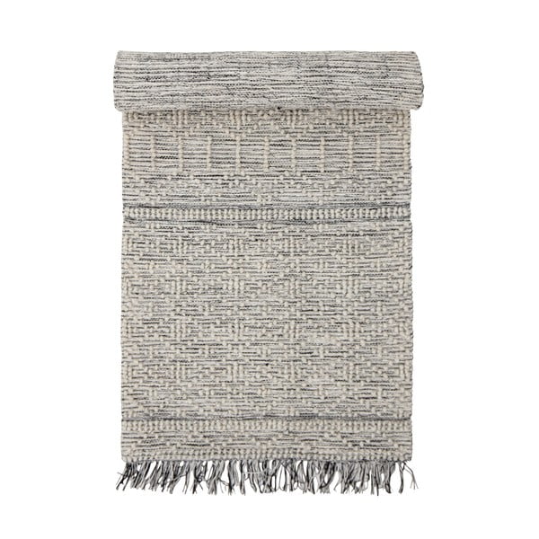 Сив килим 245x75 cm Maisy - Bloomingville-image-2