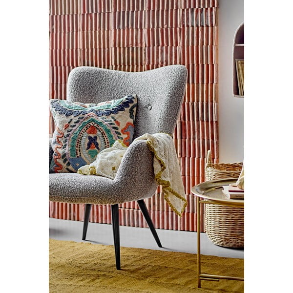 Плетено одеяло 125x150 cm Rovigo – Bloomingville-image-1