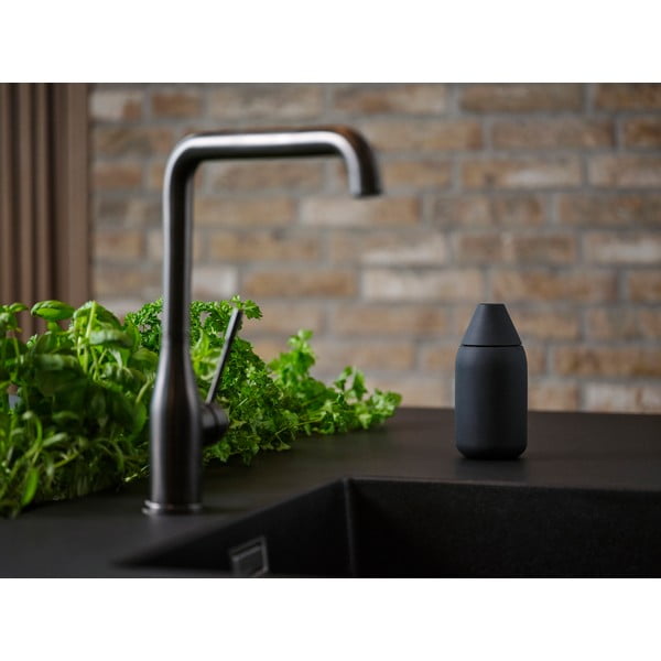 Черен силиконов диспенсер за сапун 300 ml Singles – Zone-image-2