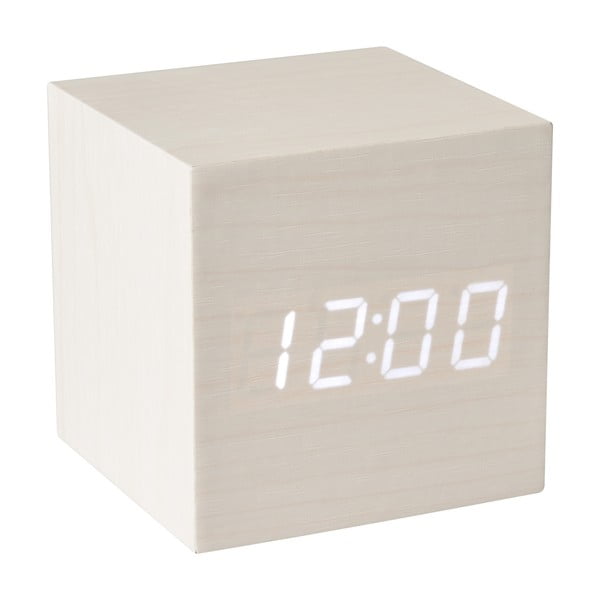 Часовник с аларма с дървен мотив - Le Studio