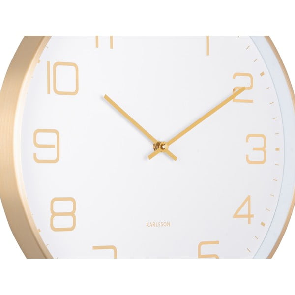 Стенен часовник ø 40 cm Elegance Glow – Karlsson-image-2