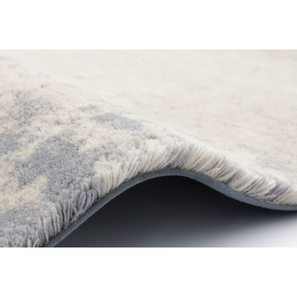 Кремаво-сив вълнен килим 120x180 cm Bran - Agnella-image-2