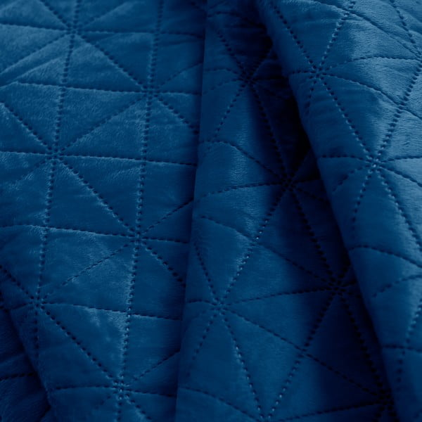 Синьо покривало за легло Royal, 220 x 240 cm Laila - AmeliaHome-image-3