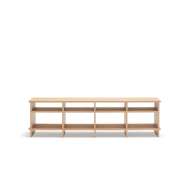 Маса за телевизор от декор от дъб в естествен цвят 180x50x40 cm Inari – Teulat