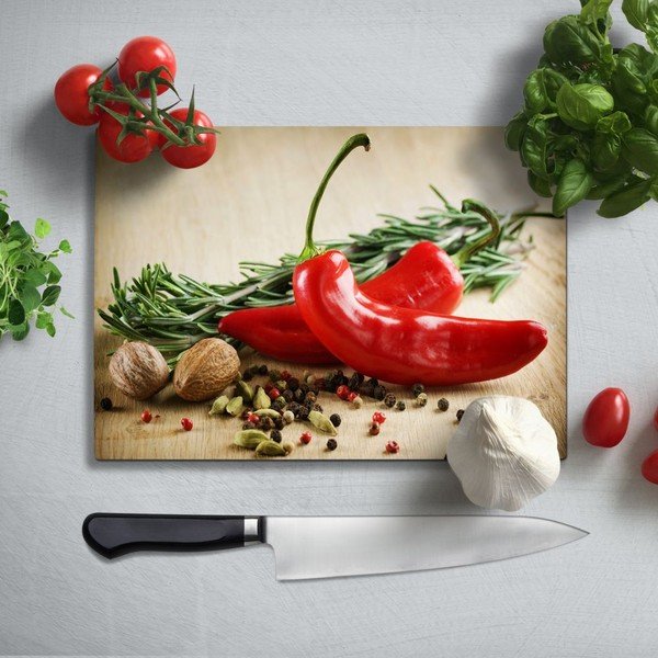 Стъклена дъска за рязане Spice - Insigne-image-1