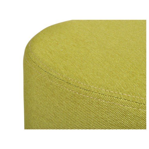 Zelená stolička s detaily z bukového dřeva a odnímatelnou deskou Garageeight Molde, ⌀ 35 cm-image-2