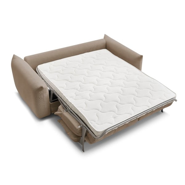 Бежов сгъваем диван 214 cm Ernest – Bobochic Paris-image-4