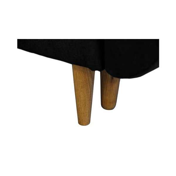 Černá rozkládací pohovka pro tři Cosmopolitan design Barcelona-image-3