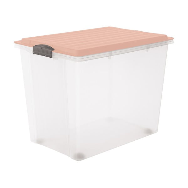 Пластмасова кутия за съхранение с капак Compact - Rotho