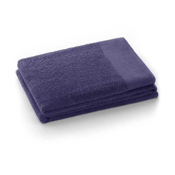 Лилави памучни хавлии и кърпи за баня в комплект от 4 бр. от тери Amari – Restilo-image-2